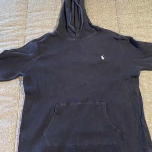 Polo Waffle Sweatshirt Size Large